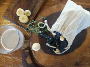 מה עושים עם שקיות הבד של הסבון?