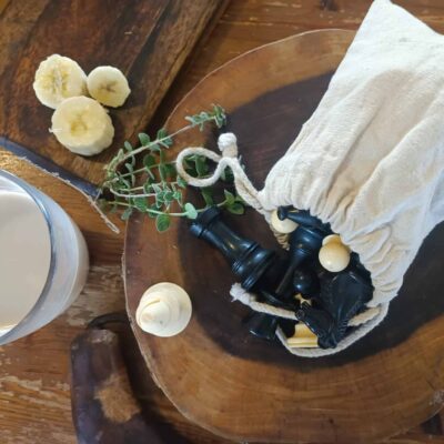 מה עושים עם שקיות הבד של הסבון?