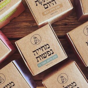 סבון טבעי פילינג שיבולת שועל ודבש