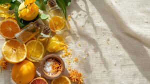 שמחה בבקבוק: שמנים אתריים מפירות הדר שמרימים את מצב הרוח